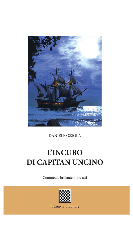 Copertina del racconto 'L'incubo di Capitan Uncino' di Daniele Ossola
