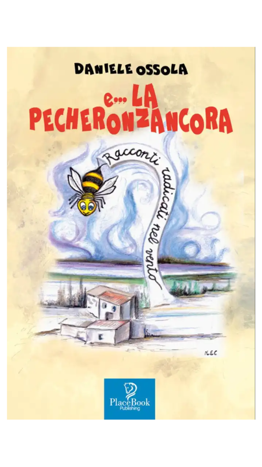 Copertina della raccolta di racconti 'La pecheronzancora' di Daniele Ossola