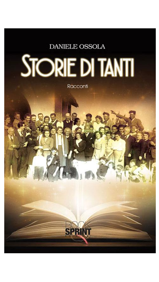 Copertina dei racconti 'Storie di tanti' di Daniele Ossola